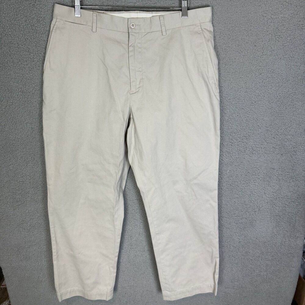 S Pendleton Pants Men's 38x30 Classic Fit‎ Flat Front Khaki Chino Straight
